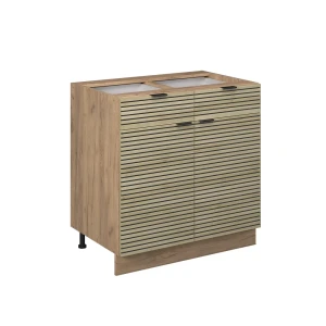 Køkkenskab Fame-Line Panel i eg 80 cm uden bordplade Vicco