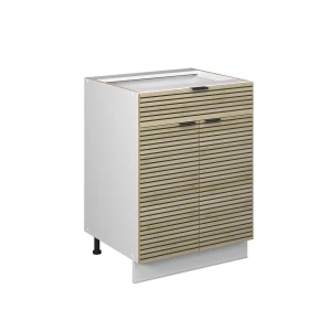 Køkkenskab Fame-Line Panel i eg 60 cm med skuffe, uden bordplade Vicco