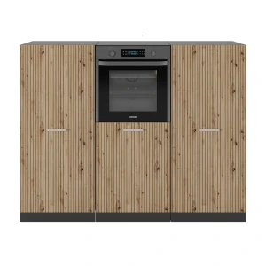 Køkkenenhed R-Line Artisan eg/antracit 180 cm uden bordplade Vicco