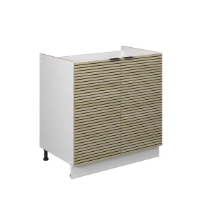 Vaskeskab Fame-Line Panel i eg 80 cm uden bordplade Vicco