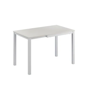 Table de salle à manger Granny Blanc 80-120 x 70 cm extensible Vicco
