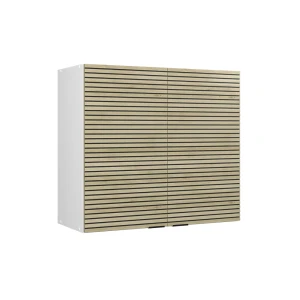 Køkkenskab med glas Fame-Line Panel i eg 80 cm Vicco