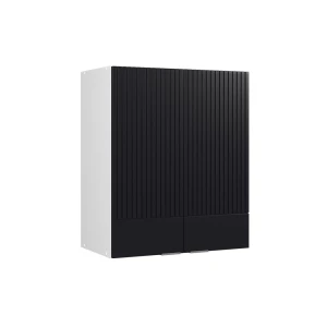Hængeskab Fame-Line Sort stribet 60 cm Vicco