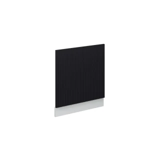 Façade Fame-Line Noir rayé 60cm sans PT Vicco