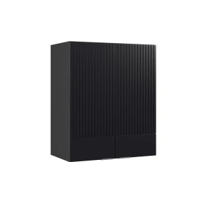 Hængeskab Fame-Line Sort stribet 60 cm Vicco