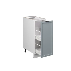 Apothekerschrank Fame-Line Hellblau-grau 30 cm ohne Arbeitsplatte livinity®