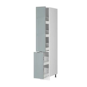 Apothekerschrank Fame-Line Hellblau-grau 30 cm livinity®