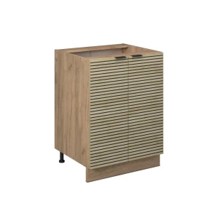 Køkkenskab Fame-Line Panel i eg 60 cm uden bordplade Vicco