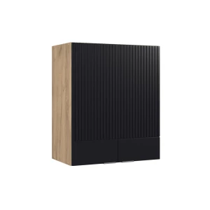 Hængeskab Fame-Line Sort stribet 60 cm Vicco
