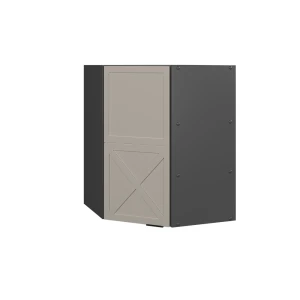 Hjørnehængeskab Fame-Line GråBeige 57 cm Vicco