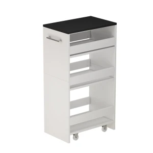 Roll container Rivo Branco/antracite 30x84.8 cm Vicco