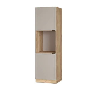 Komfurindbygningsskab Fame-Line GråBeige 60 cm åben Vicco