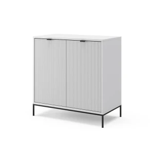 Kommode Eliza Hvid 42 x 81.2 cm med 2 døre Vicco