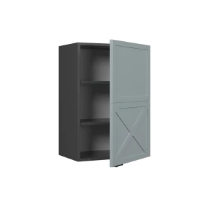 Hängeschrank Fame-Line Hellblau-grau 50 cm livinity®