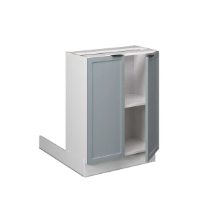 Kücheninsel Fame-Line Hellblau-grau 60 cm ohne Arbeitsplatte livinity®