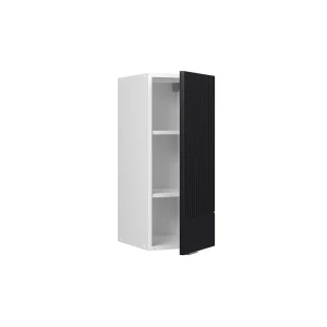 Hängeschrank Fame-Line Schwarz gestreift 30 cm livinity®