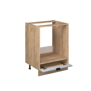 Herdumbauschrank Fame-Line Hellblau-grau 60 cm ohne Arbeitsplatte livinity®