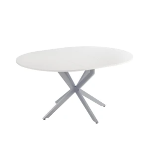 Spisebord Loyd Hvid/Grå 120 x 76.5 cm Kan udvides Vicco