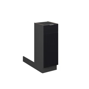 Køkkenø Fame-Line Sort stribet 30 cm uden bordplade Vicco
