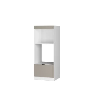 Mikrobølgeovnsskab Fame-Line GråBeige 60 cm åben Vicco