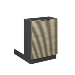 Køkkenø Fame-Line Panel i eg 60 cm uden bordplade Vicco