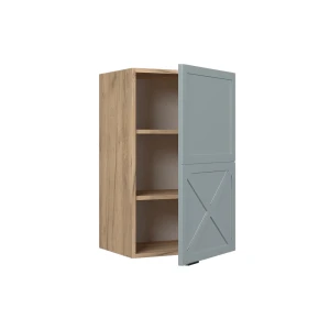 Hängeschrank Fame-Line Hellblau-grau 45 cm livinity®