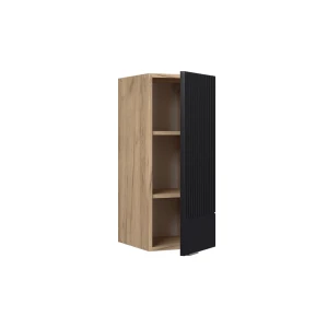 Hängeschrank Fame-Line Schwarz gestreift 30 cm livinity®