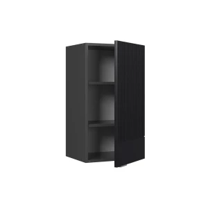 Hängeschrank Fame-Line Schwarz gestreift 40 cm livinity®