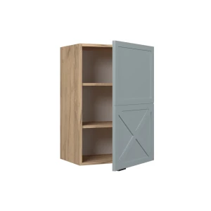 Hängeschrank Fame-Line Hellblau-grau 50 cm livinity®