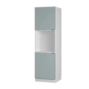 Ovenombouwkast Fame-Line Licht blauw-grijs 60 cm met open kast Vicco