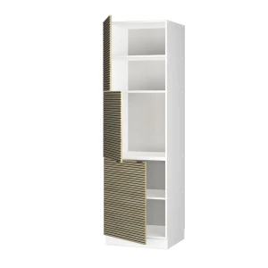 Herdumbauschrank Fame-Line Eiche Paneel 60 cm livinity®