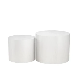Sofabordssæt Giva Hvid 48 x 48 cm Vicco