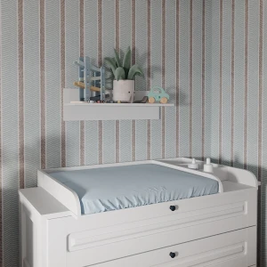 Wandregal Ajaton Weiß 70 x 20 cm livinity®