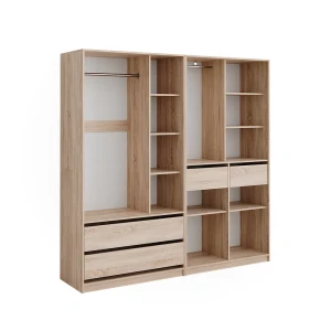 Garderobe Elmo Sonoma 200 x 200 cm Sæt med 2 stk. Vicco