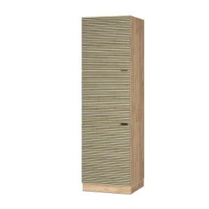 Komfurindbygningsskab Fame-Line Panel i eg 60 cm Vicco