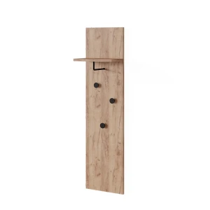 Vægmonteret knagerække Siri Gold power oak 36 x 135 cm Vicco