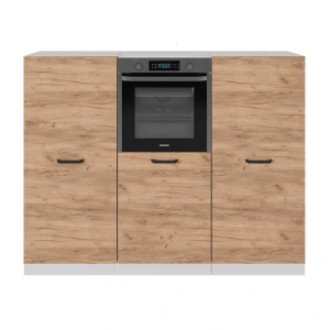 Køkkenenhed R-Line Gold power eg/hvid 180 cm Uden bordplade Vicco