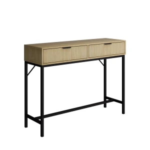 Skrivebord Lennox Eg 100 x 30 cm med 2 skuffer Vicco