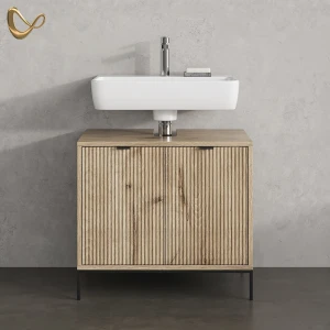 Waschtischunterschrank  ATERNO Viking Oak 70 x 63 cm mit 2 Türen livinity®