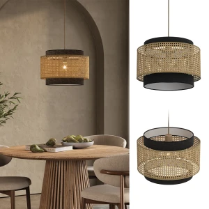 Deckenlampe Morten Schwarz 45 x 31 cm Vicco
