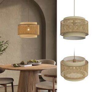 Deckenlampe Morten Creme 45 x 31 cm Vicco