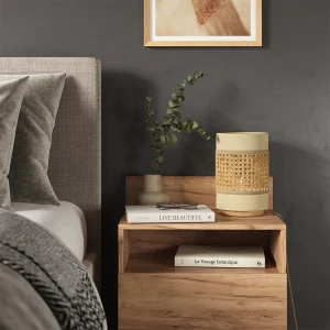 Tischlampe Morten Creme 17.5 x 26.5 cm livinity®