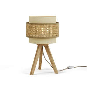Tischlampe Morten Creme 26 x 45 cm mit Standfuß Vicco