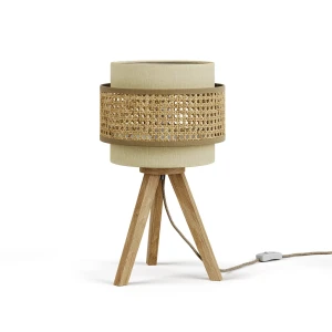 Bordlampe Morten Creme 26 x 45 cm med stativ Vicco