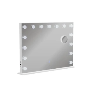 Toiletbordsspejl  Greta Hvid 58 x 47 cm med LED-belysning Vicco