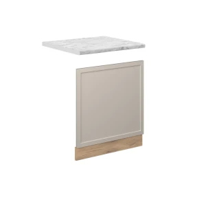 Frontplade Fame-Line GråBeige 60 cm , BP Marmor Vicco