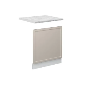Frontplade Fame-Line GråBeige 60 cm , BP Marmor Vicco