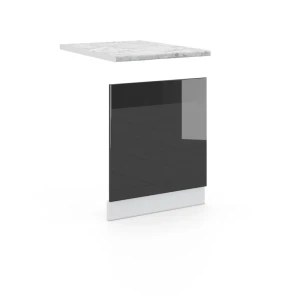 Frontplade Fame-Line Antracit højglans 60 cm , BP Marmor Vicco