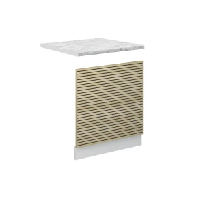 Frontplade Fame-Line Panel i eg 60 cm , BP Marmor Vicco