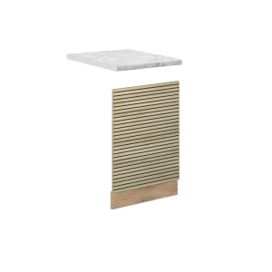 Frontplade Fame-Line Panel i eg 60 cm , BP Marmor Vicco